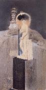 Fernand Khnopff Afier Josephin Peladan Le Vice supreme USA oil painting artist